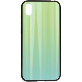 Купить Чехол-накладка TOTO Aurora Print Glass Case Huawei Y5 2019 Green, фото , характеристики, отзывы