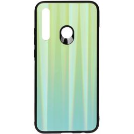 Купить Чехол-накладка TOTO Aurora Print Glass Case Huawei P Smart+ 2019 Green, фото , характеристики, отзывы