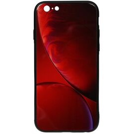 Купить Чехол-накладка TOTO Print Glass Space Case Apple iPhone 6 Plus/6S Plus Rubin Red, фото , характеристики, отзывы