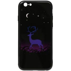 Купить Чехол-накладка TOTO Night Light Print Glass Case Apple iPhone 6/6S Deer, фото , характеристики, отзывы