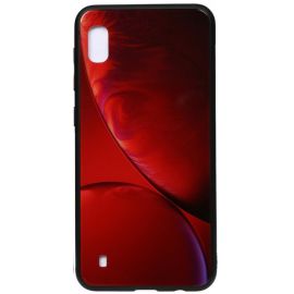 Купить Чехол-накладка TOTO Print Glass Space Case Samsung Galaxy A10 Rubin Red, фото , характеристики, отзывы