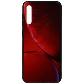 Купить Чехол-накладка TOTO Print Glass Space Case Samsung Galaxy A70 Rubin Red, фото , характеристики, отзывы