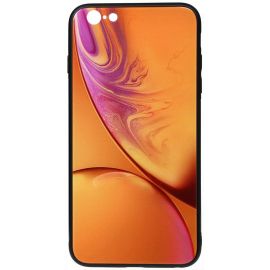 Придбати Чехол-накладка TOTO Print Glass Space Case Apple iPhone 6/6s Yellow, image , характеристики, відгуки