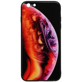 Придбати Чехол-накладка TOTO Print Glass Space Case Apple iPhone 6 Plus/6S Plus Amethyst, image , характеристики, відгуки