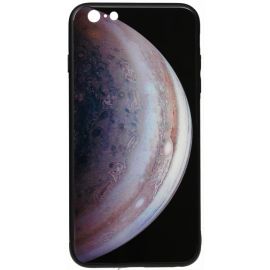 Придбати Чехол-накладка TOTO Print Glass Space Case Apple iPhone 6 Plus/6S Plus Grey, image , характеристики, відгуки