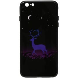 Придбати Чехол-накладка TOTO Night Light Print Glass Case Apple iPhone 6 Plus/6S Plus Deer, image , характеристики, відгуки