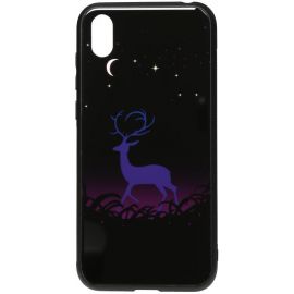 Купить Чехол-накладка TOTO Night Light Print Glass Case Huawei Y5 2019 Deer, фото , характеристики, отзывы