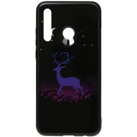 Придбати Чехол-накладка TOTO Night Light Print Glass Case Huawei P Smart+ 2019 Deer, image , характеристики, відгуки