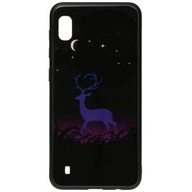 Купить Чехол-накладка TOTO Night Light Print Glass Case Samsung Galaxy A10 Deer, фото , характеристики, отзывы