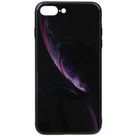 Купить Чехол-накладка TOTO Print Glass Space Case Apple iPhone 7 Plus/8 Plus Black, фото , характеристики, отзывы
