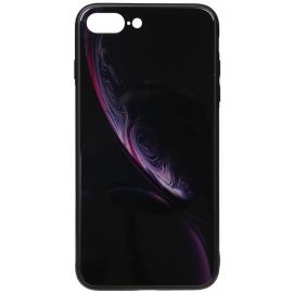 Придбати Чехол-накладка TOTO Print Glass Space Case Apple iPhone 7 Plus/8 Plus Black, image , характеристики, відгуки