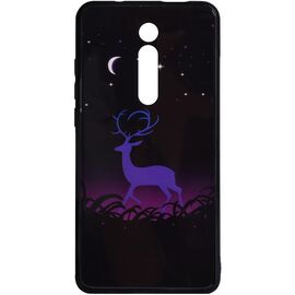 Купить Чехол-накладка TOTO Night Light Print Glass Case Xiaomi Redmi Mi 9T/Mi 9T Pro/Redmi K20/K20 Pro Deer, фото , характеристики, отзывы