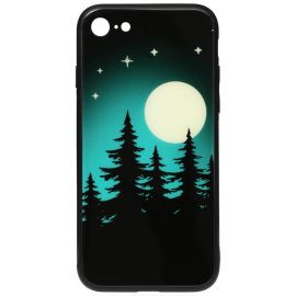 Купить Чехол-накладка TOTO Night Light Print Glass Case Apple iPhone 7/8/SE 2020 Full Moon, фото , характеристики, отзывы