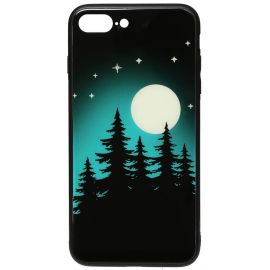 Придбати Чехол-накладка TOTO Night Light Print Glass Case Apple iPhone 7 Plus/8 Plus Full Moon, image , характеристики, відгуки