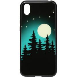 Купить Чехол-накладка TOTO Night Light Print Glass Case Huawei Y5 2019 Full Moon, фото , характеристики, отзывы