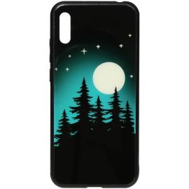 Купить Чехол-накладка TOTO Night Light Print Glass Case Huawei Y6 2019 Full Moon, фото , характеристики, отзывы