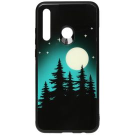 Купить Чехол-накладка TOTO Night Light Print Glass Case Huawei P Smart+ 2019 Full Moon, фото , характеристики, отзывы