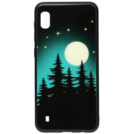 Придбати Чехол-накладка TOTO Night Light Print Glass Case Samsung Galaxy A10 Full Moon, image , характеристики, відгуки