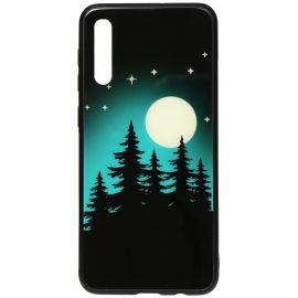 Придбати Чехол-накладка TOTO Night Light Print Glass Case Samsung Galaxy A30s/A50/A50s Full Moon, image , характеристики, відгуки