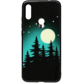 Купить Чехол-накладка TOTO Night Light Print Glass Case Xiaomi Redmi Note 7 Full Moon, фото , характеристики, отзывы