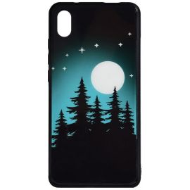 Придбати Чехол-накладка TOTO Night Light Print Glass Case Xiaomi Redmi 7A Full Moon, image , характеристики, відгуки