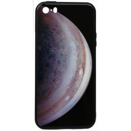 Купить Чехол-накладка TOTO Print Glass Space Case Apple iPhone SE/5s/5 Grey, фото , характеристики, отзывы