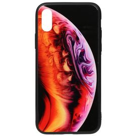 Придбати Чехол-накладка TOTO Print Glass Space Case Apple iPhone X/XS Amethyst, image , характеристики, відгуки