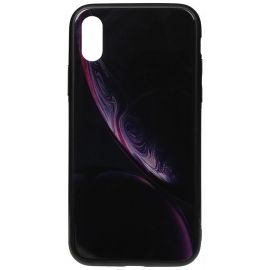 Купить Чехол-накладка TOTO Print Glass Space Case Apple iPhone X/XS Black, фото , характеристики, отзывы