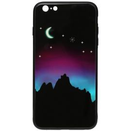 Купить Чехол-накладка TOTO Night Light Print Glass Case Apple iPhone 6 Plus/6S Plus Young Moon, фото , характеристики, отзывы