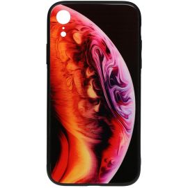 Купить Чехол-накладка TOTO Print Glass Space Case Apple iPhone XR Amethyst, фото , характеристики, отзывы