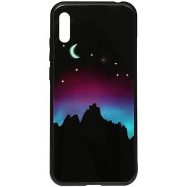 Придбати Чехол-накладка TOTO Night Light Print Glass Case Huawei Y6 2019 Young Moon, image , характеристики, відгуки