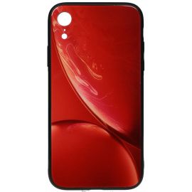 Купить Чехол-накладка TOTO Print Glass Space Case Apple iPhone XR Red, фото , характеристики, отзывы