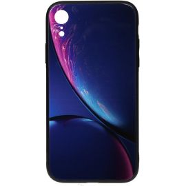 Придбати Чехол-накладка TOTO Print Glass Space Case Apple iPhone XR Blue, image , характеристики, відгуки