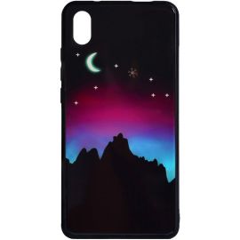 Купить Чехол-накладка TOTO Night Light Print Glass Case Xiaomi Redmi 7A Young Moon, фото , характеристики, отзывы