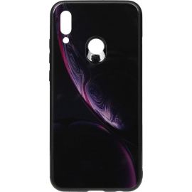 Купить Чехол-накладка TOTO Print Glass Space Case Huawei P Smart 2019 Black, фото , характеристики, отзывы