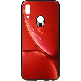 Купить Чехол-накладка TOTO Print Glass Space Case Huawei P Smart 2019 Red, фото , характеристики, отзывы