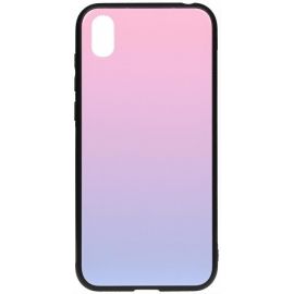 Купить Чехол-накладка TOTO Gradient Glass Case Huawei Y5 2019 Pink, фото , характеристики, отзывы