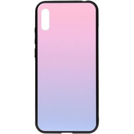 Купить Чехол-накладка TOTO Gradient Glass Case Huawei Y6 2019 Pink, фото , характеристики, отзывы