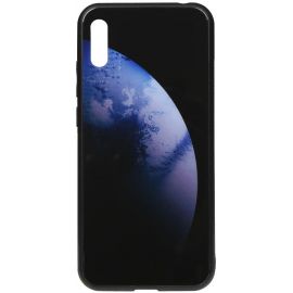Придбати Чехол-накладка TOTO Print Glass Space Case Huawei Y6 2019 Dark Blue, image , характеристики, відгуки