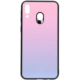 Купить Чехол-накладка TOTO Gradient Glass Case Samsung Galaxy M20 Pink, фото , характеристики, отзывы