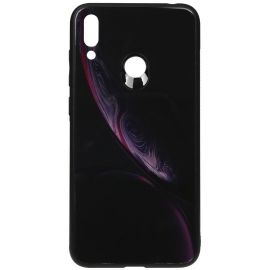Придбати Чехол-накладка TOTO Print Glass Space Case Huawei Y7 2019 Black, image , характеристики, відгуки