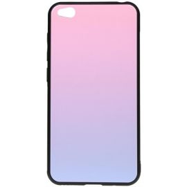 Купить Чехол-накладка TOTO Gradient Glass Case Xiaomi Redmi Go Pink, фото , характеристики, отзывы