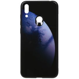 Купить Чехол-накладка TOTO Print Glass Space Case Huawei Y7 2019 Dark Blue, фото , характеристики, отзывы