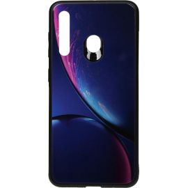 Купить Чехол-накладка TOTO Print Glass Space Case Huawei P Smart+ 2019 Blue, фото , характеристики, отзывы