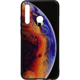 Купить Чехол-накладка TOTO Print Glass Space Case Huawei P Smart+ 2019 Violet, фото , характеристики, отзывы