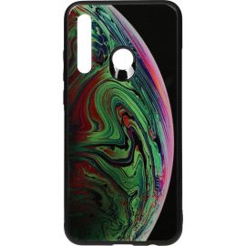 Купить Чехол-накладка TOTO Print Glass Space Case Huawei P Smart+ 2019 Green, фото , характеристики, отзывы