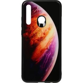 Купить Чехол-накладка TOTO Print Glass Space Case Huawei P Smart+ 2019 Lilac, фото , характеристики, отзывы