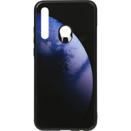 Купить Чехол-накладка TOTO Print Glass Space Case Huawei P Smart+ 2019 Dark Blue, фото , характеристики, отзывы