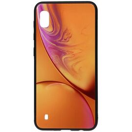 Придбати Чехол-накладка TOTO Print Glass Space Case Samsung Galaxy A10 Yellow, image , характеристики, відгуки