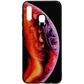 Придбати Чехол-накладка TOTO Print Glass Space Case Samsung Galaxy A20/A30 Amethyst, image , характеристики, відгуки